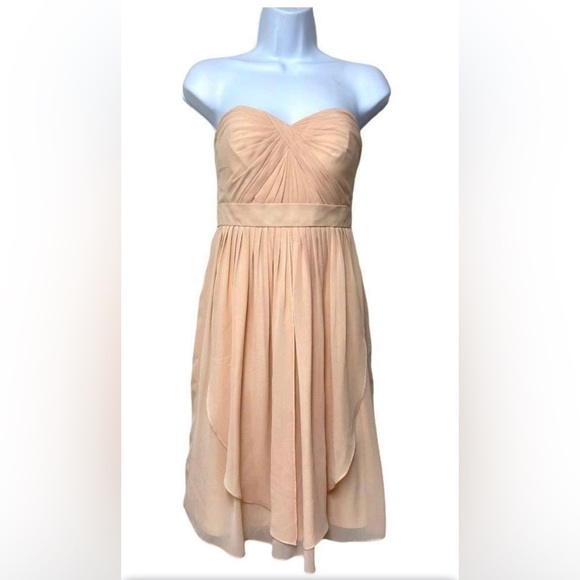 JENNY YOO Kiera Convertible Empire Waist Strapless Mini Dress - Picture 2 of 6